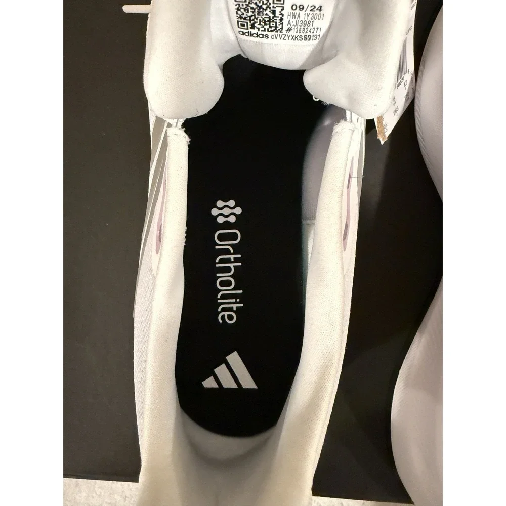 ADIDAS‎ RUNFALCON 5 W Women White Pink Grey Running  Shoe Low Top NEW IN BOX